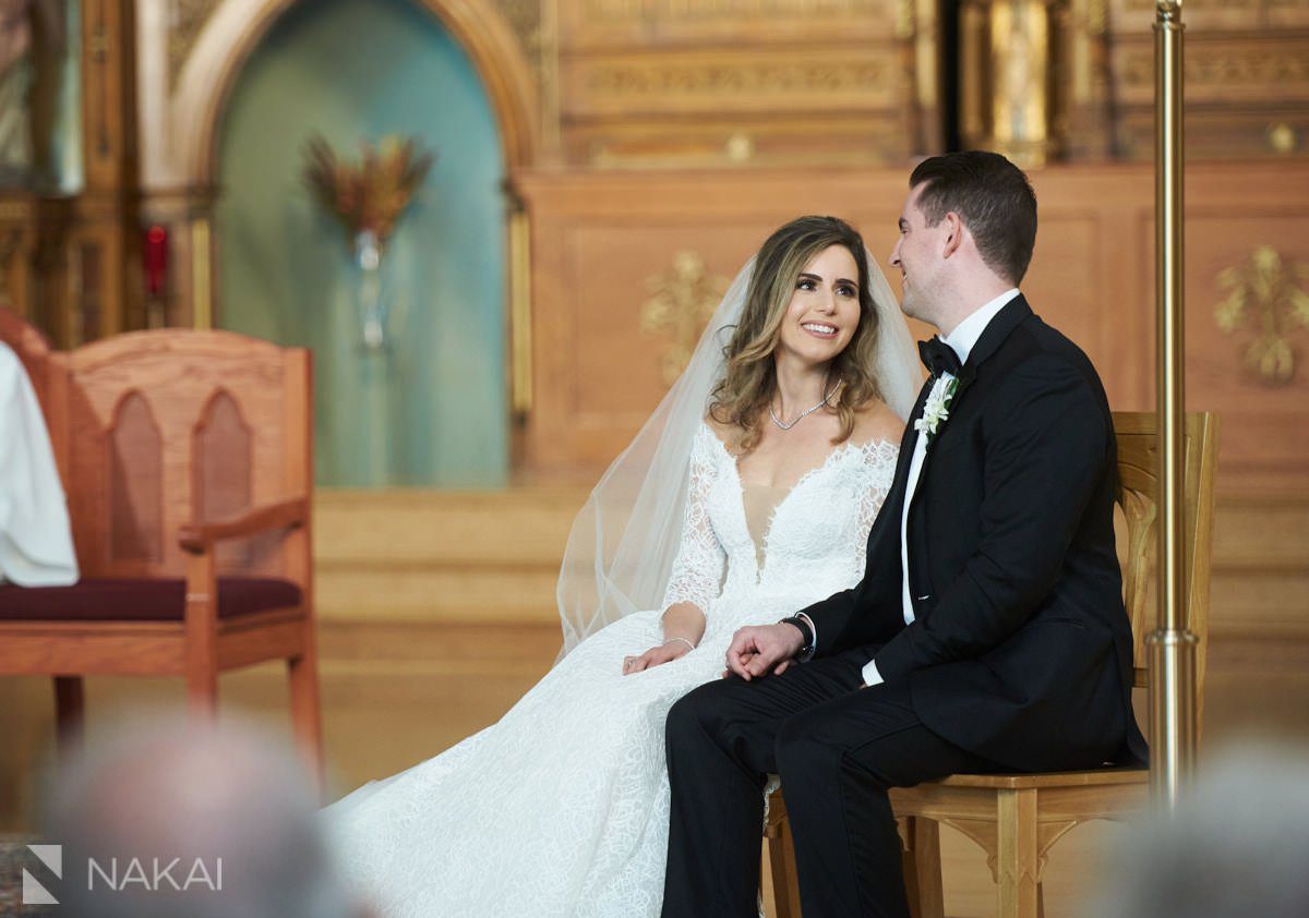 chicago Immaculate Conception Wedding images