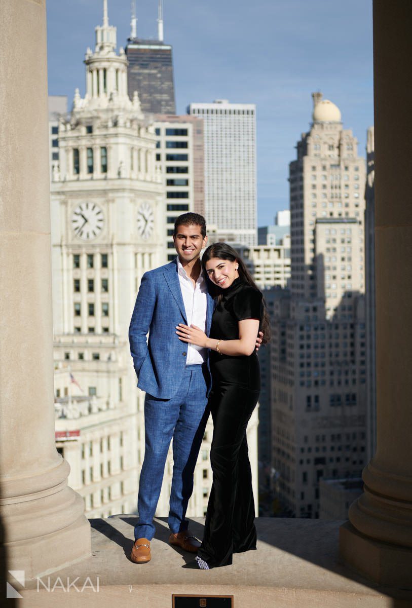 chicago southeasts asian proposal photographer couple