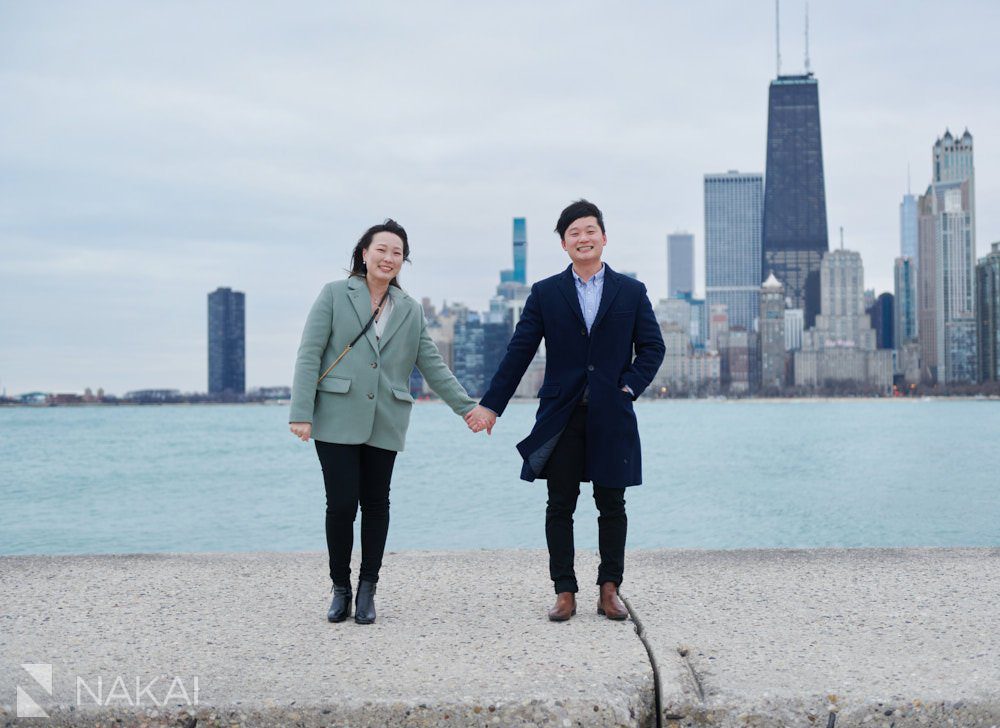 chicago north ave proposal photos skyline 