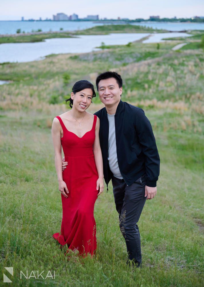 northerly island engagement pictures chicago