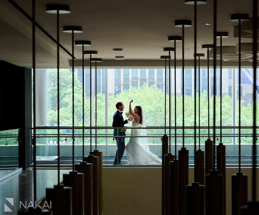 loews chicago wedding photos bride groom