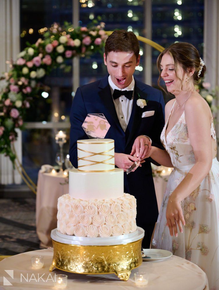 londonhouse wedding photos cake cutting reception