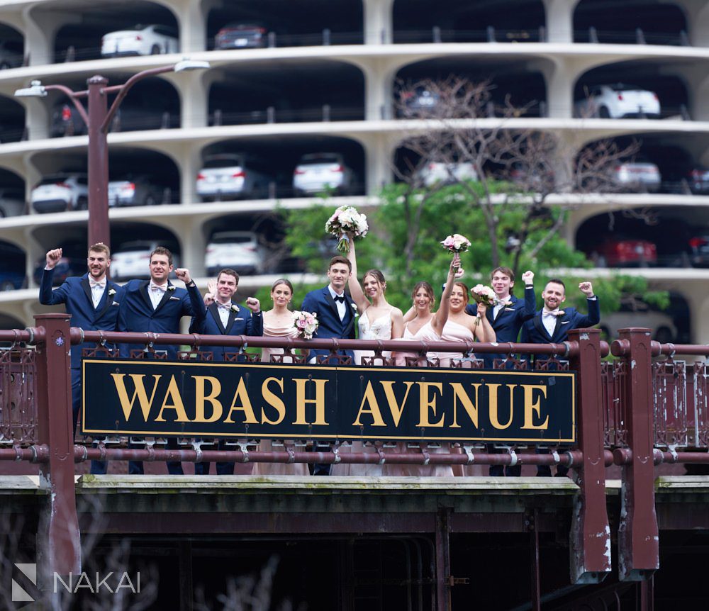 Wabash chicago wedding photos