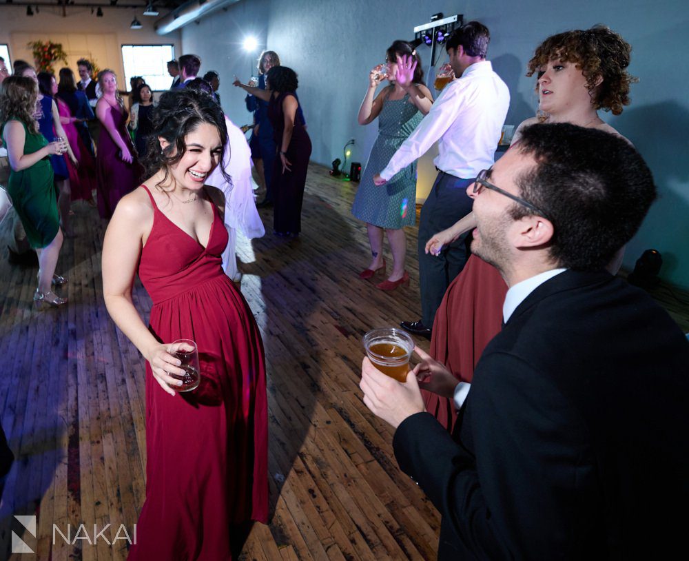 the tinsmith wedding reception photos dancing