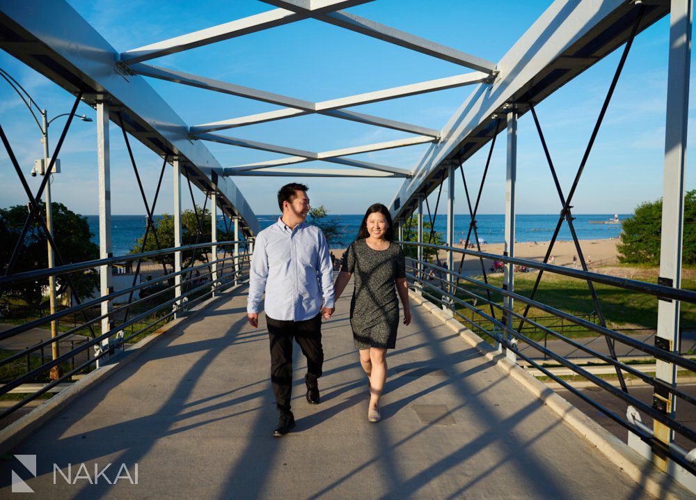 top chicago engagement spots photography north avenue beach