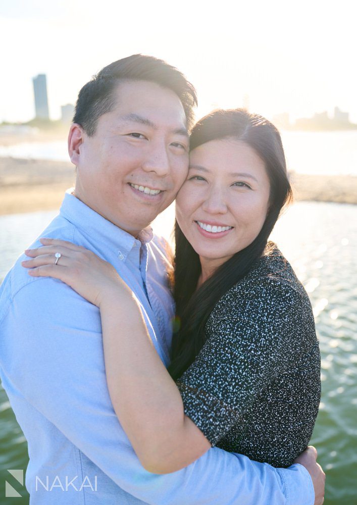 top chicago engagement location photography north avenue beach