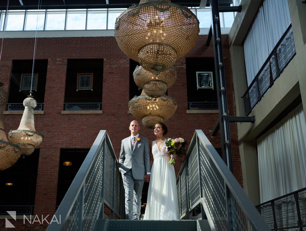 Chicago artifact events wedding photos bride groom
