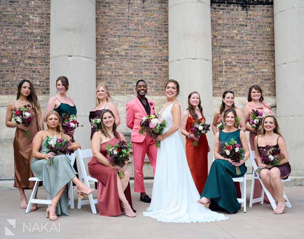 artifact events wedding photos bridal party