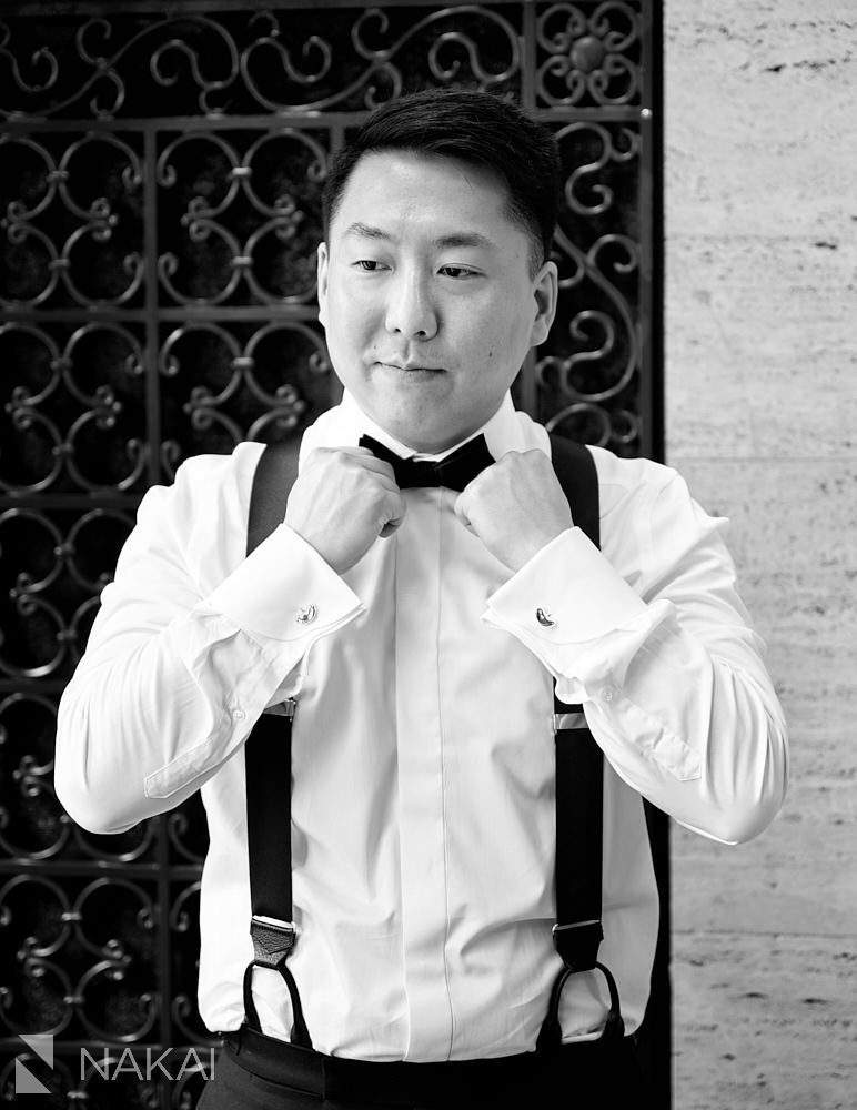 LondonHouse wedding photo groom black and white