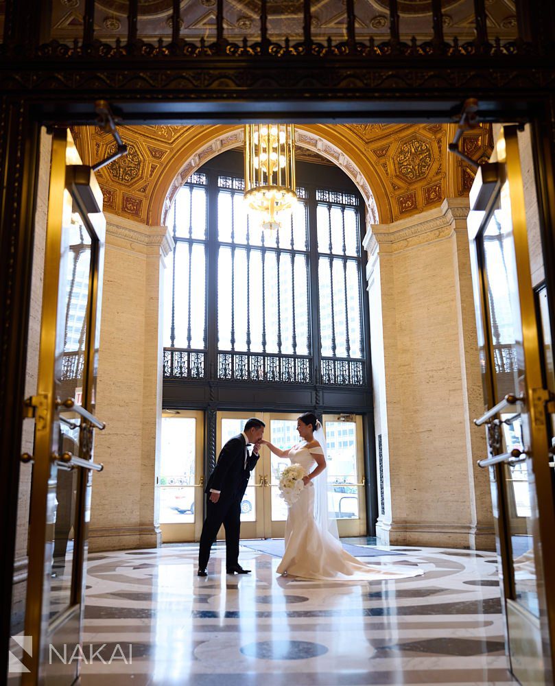 LondonHouse wedding photo in lobby