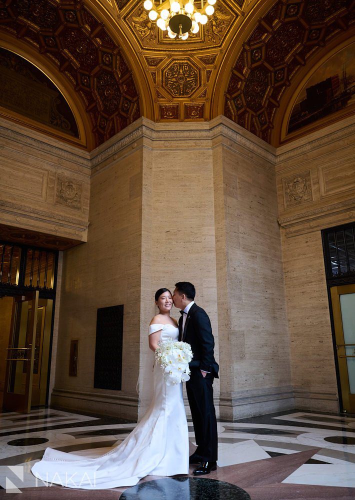 LondonHouse wedding photo in lobby