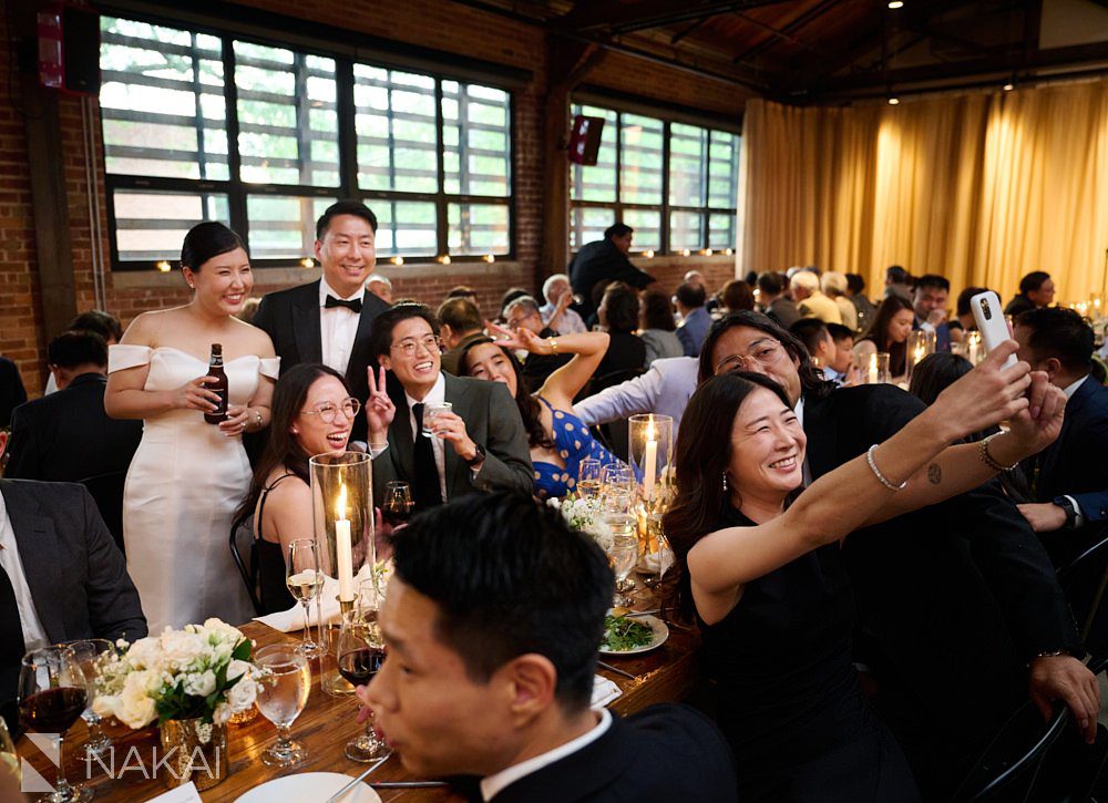 Ovation Chicago wedding reception photos details