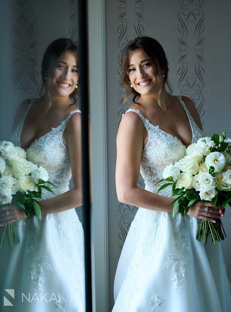 chicago drake wedding photos bride getting ready