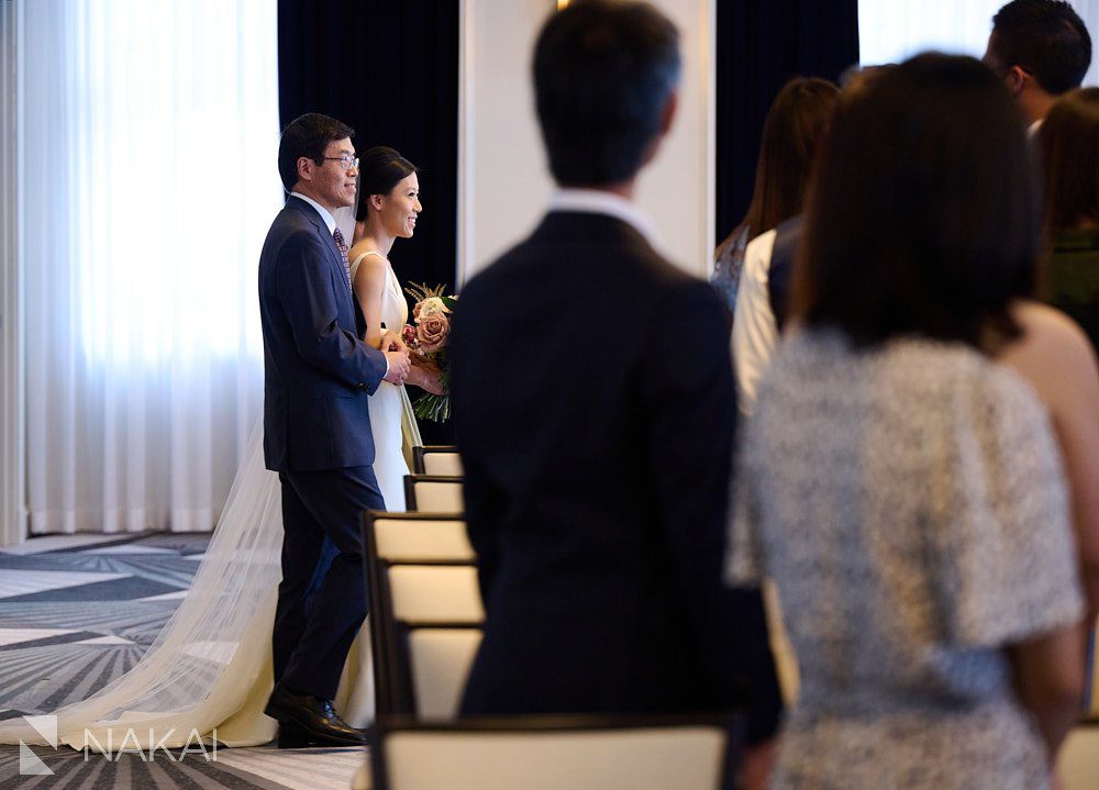 chicago Kimpton gray hotel wedding photos ceremony ballroom