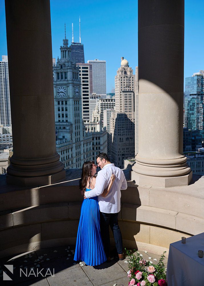 best chicago proposal location photos londonhouse cupola