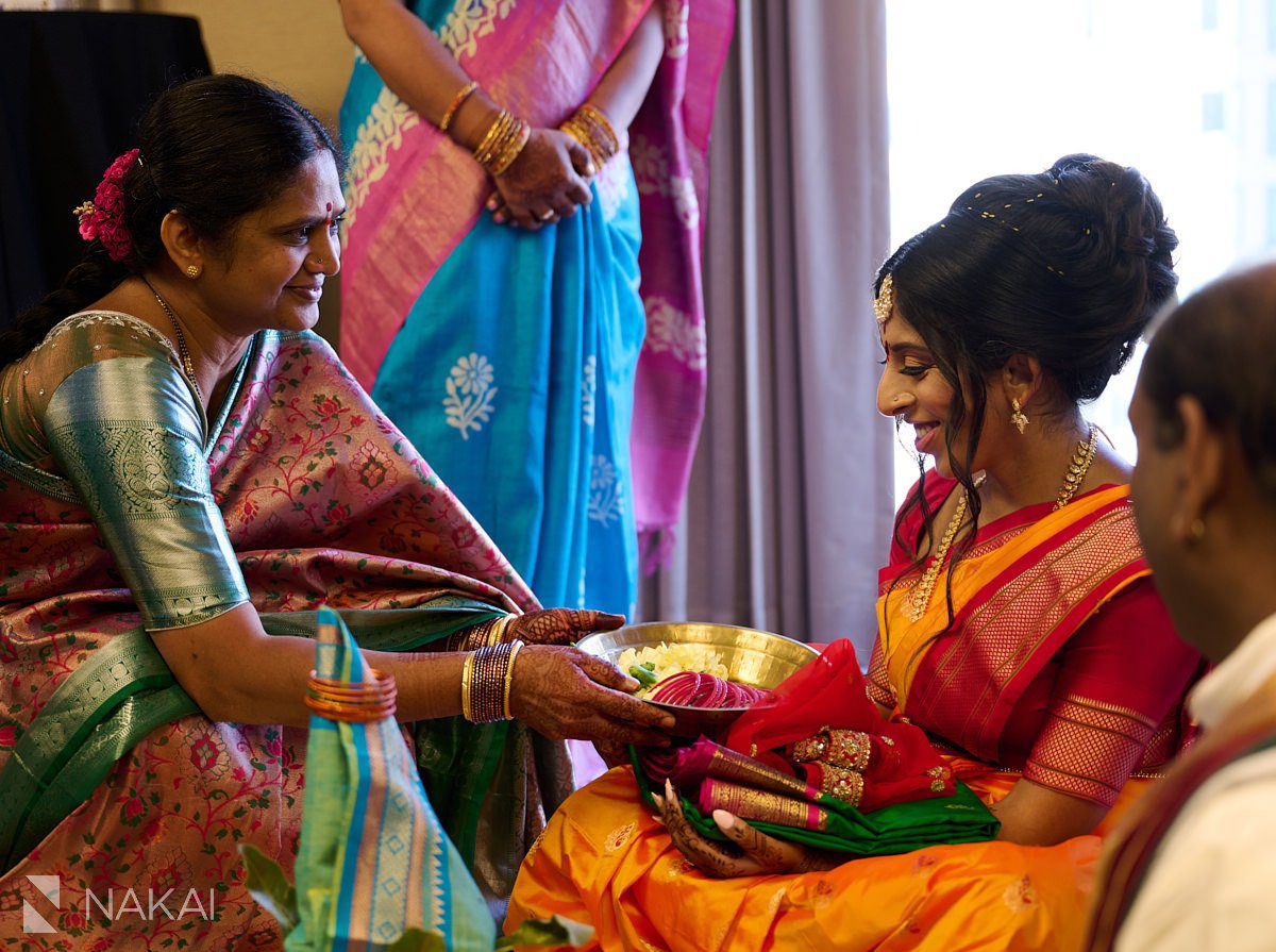 chicago Indian wedding photos Gauri puja