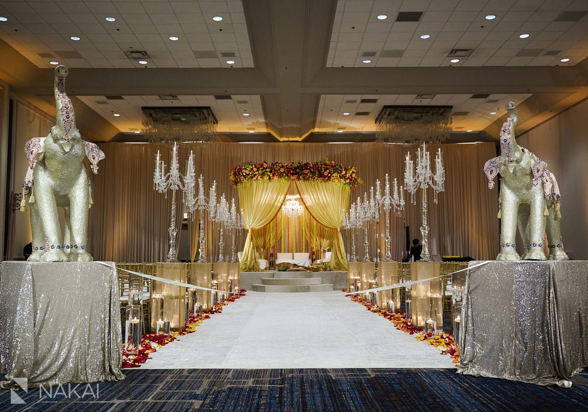 Kehoe Designs chicago marriott mag mile Indian wedding photos