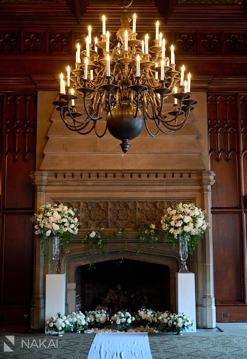 university club of chicago wedding photos ceremony