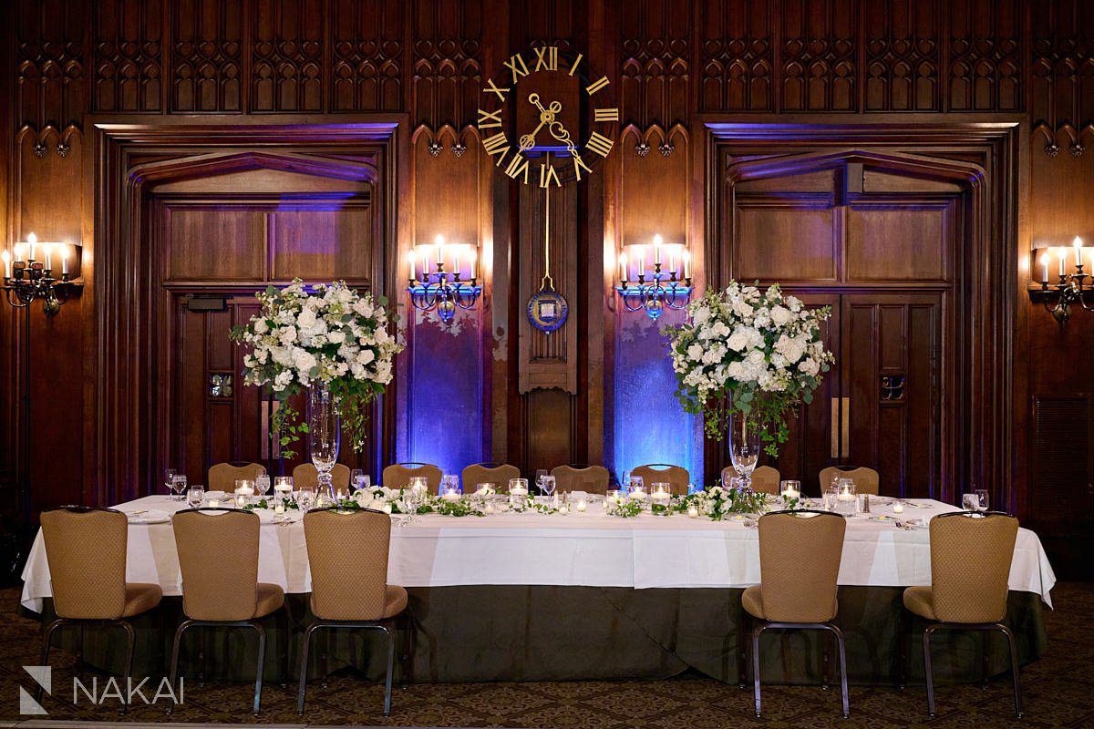 university club of chicago wedding photos reception details