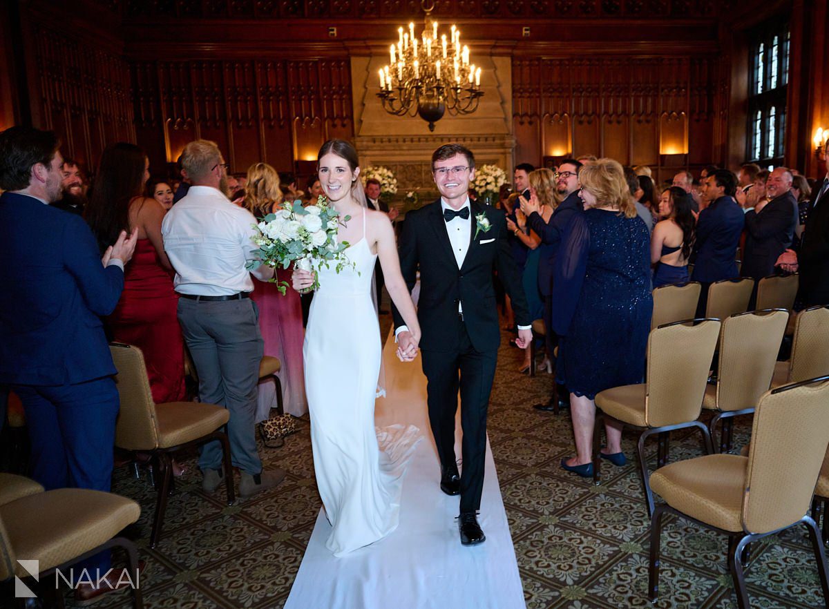 university club of chicago wedding pictures ceremony