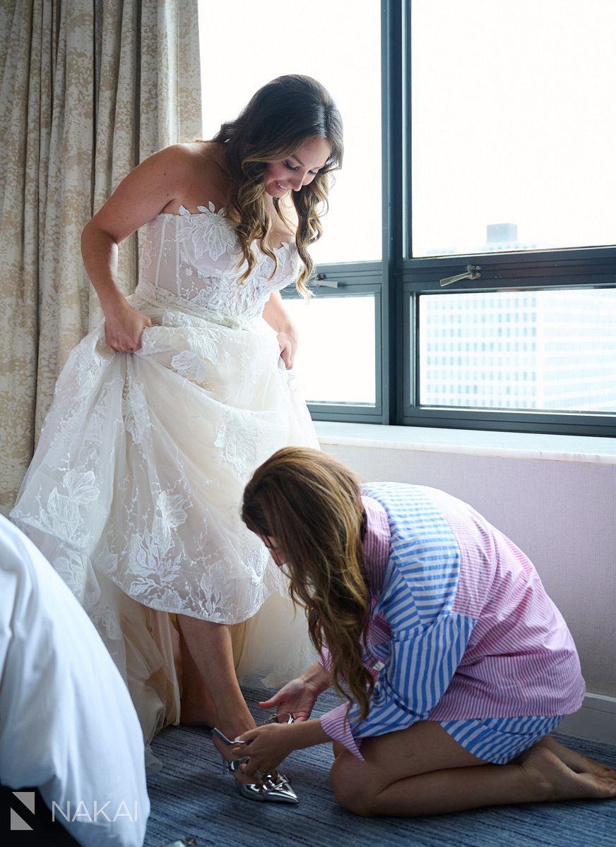 chicago ritz carlton wedding photos bride