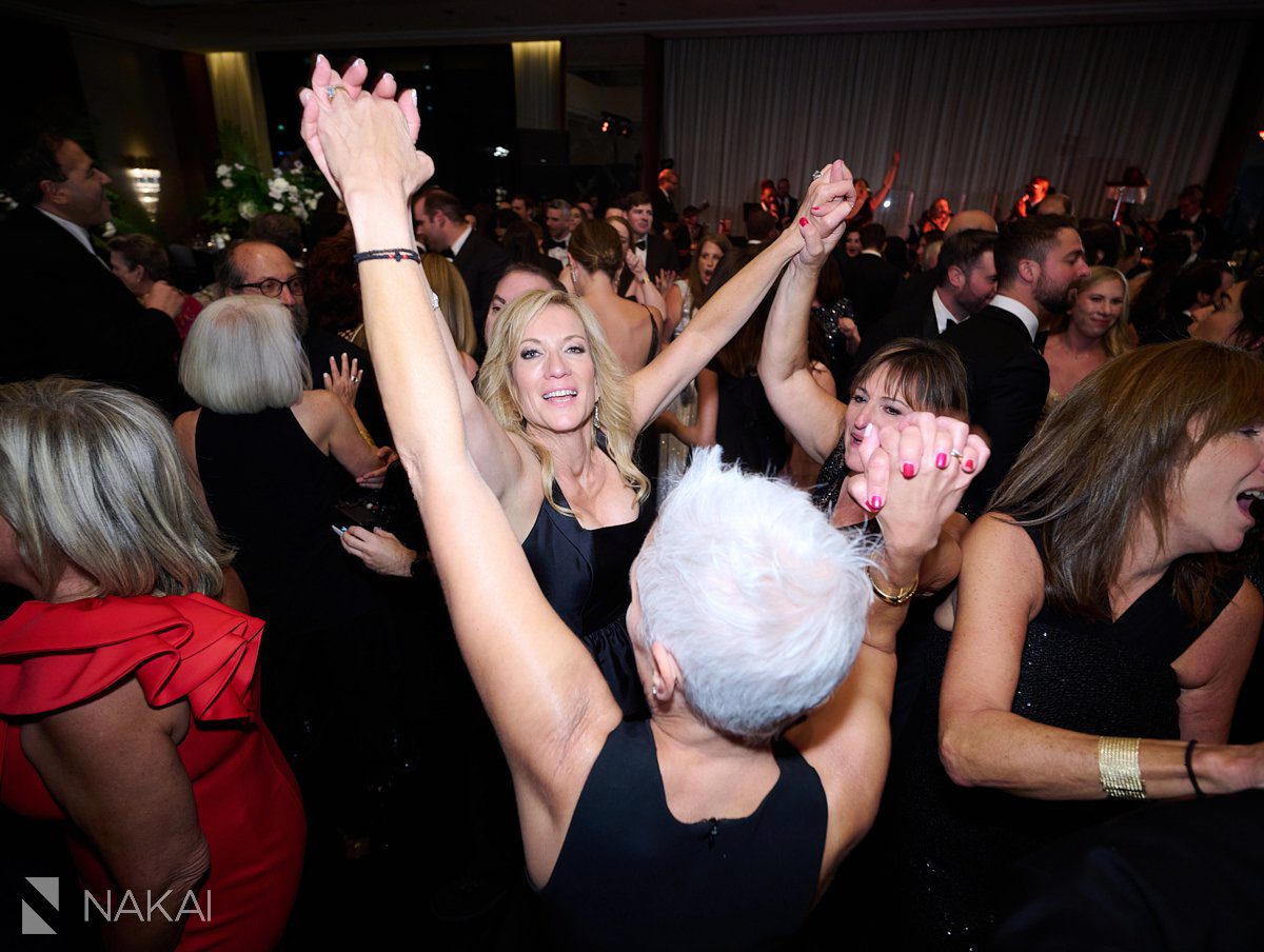 chicago ritz carlton wedding photos reception dancing party