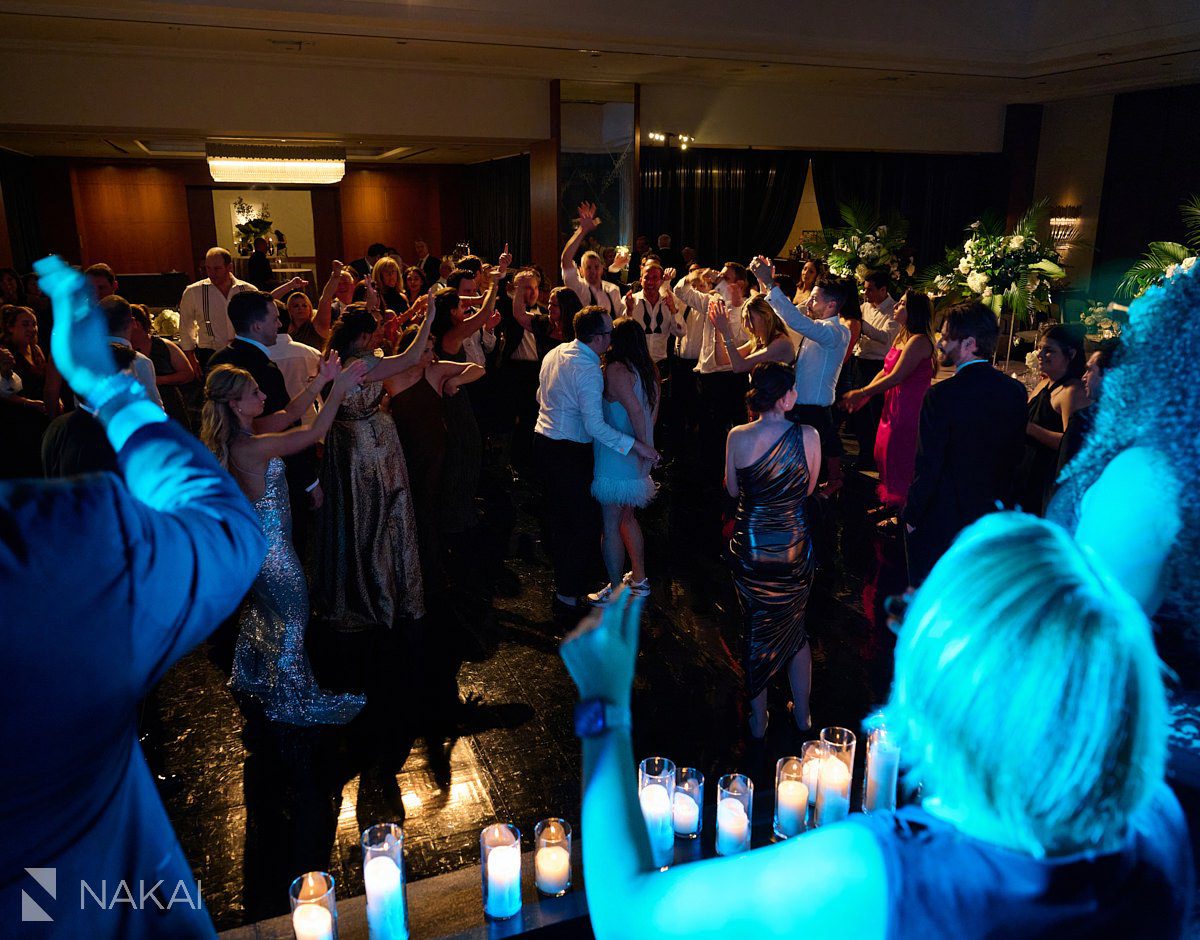 chicago ritz carlton wedding photos reception dancing