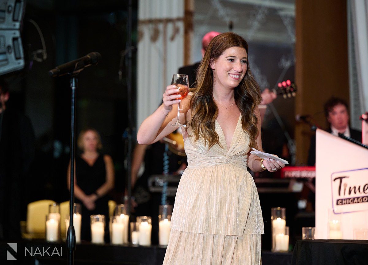 chicago ritz carlton wedding photos toast