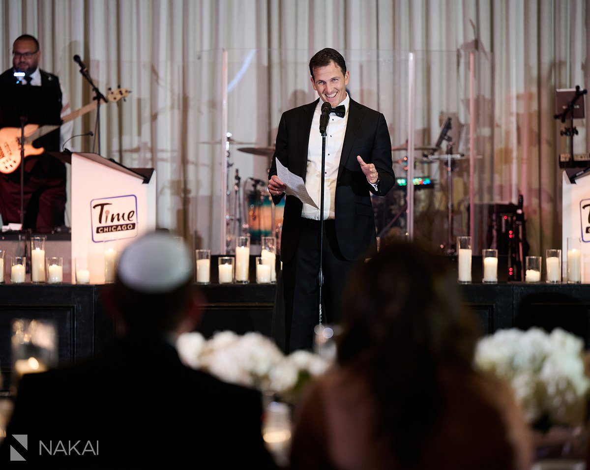 chicago ritz carlton wedding photos reception toasts