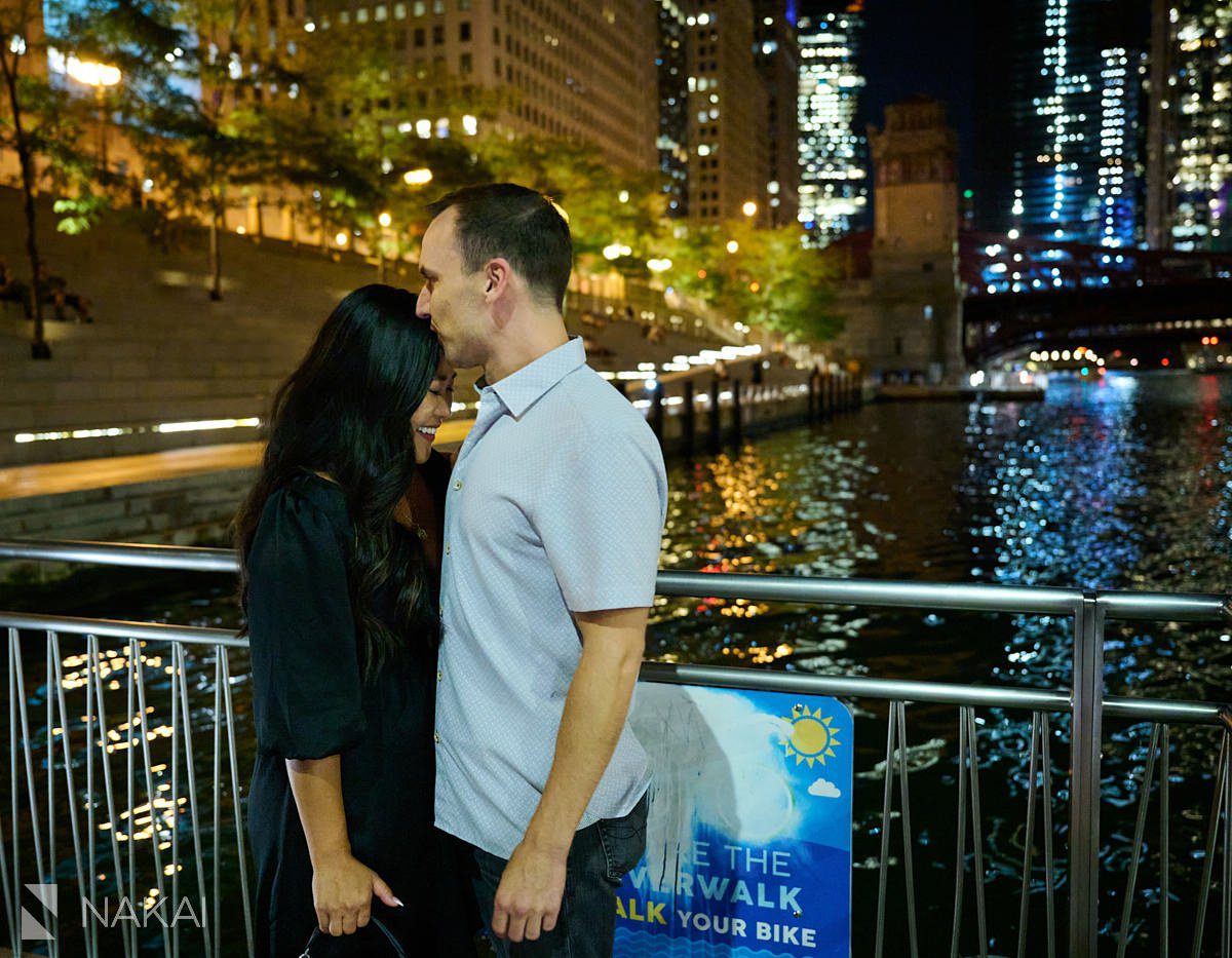 chicago riverwalk proposal photos romantic