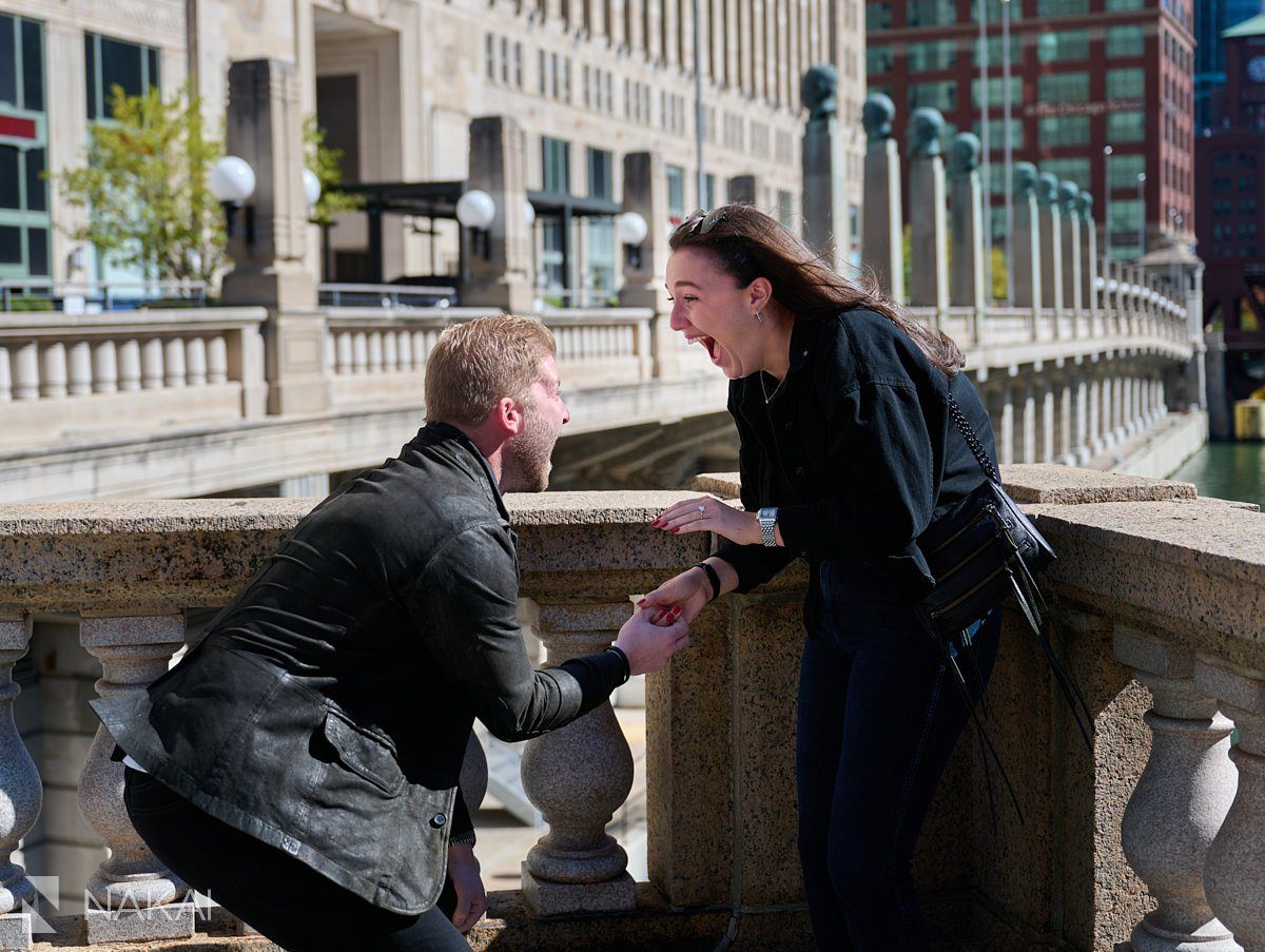 chicago proposal ideas photography riverwalk