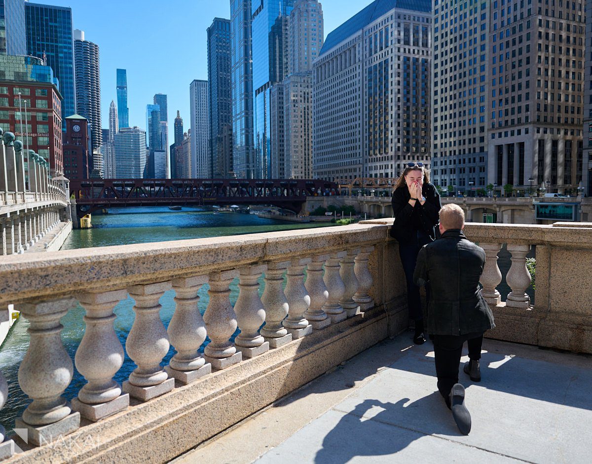 chicago proposal ideas photos riverwalk