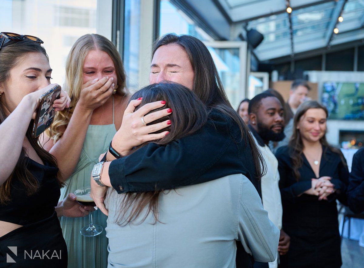 surprise chicago proposal ideas pictures Gibsons Italia