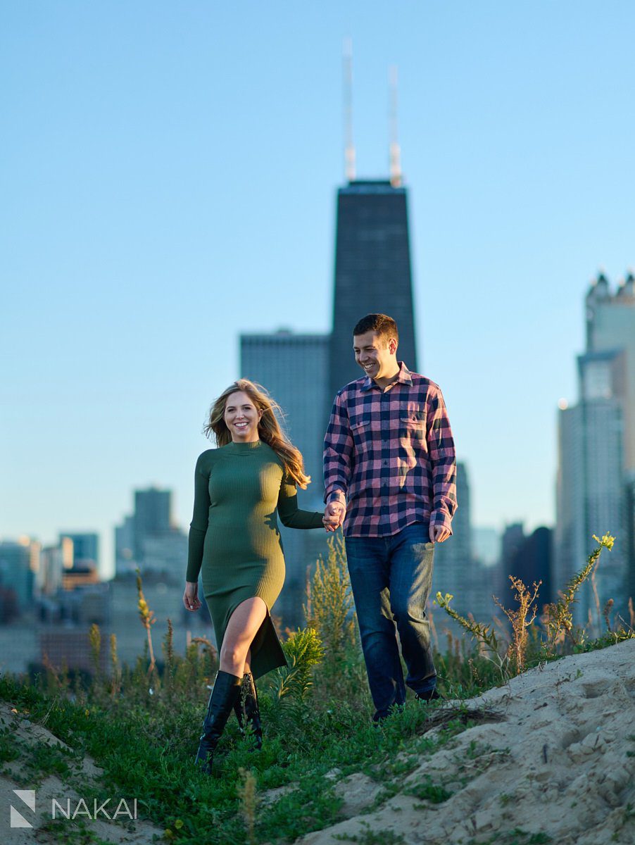 north avenue beach engagement photography