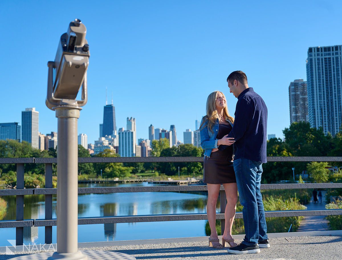 chicago Lincoln park engagement photography 