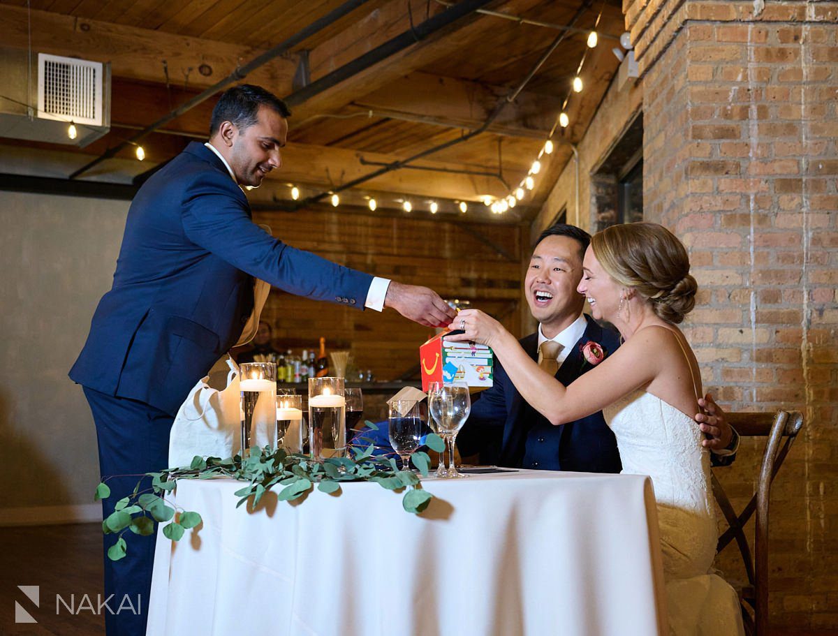 lacuna lofts wedding photos reception toasts