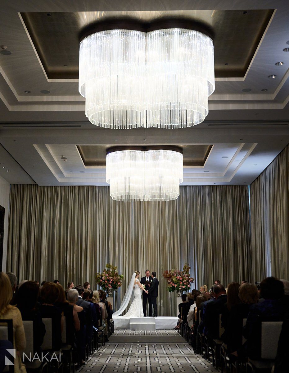 langham chicago wedding photography ceremony 