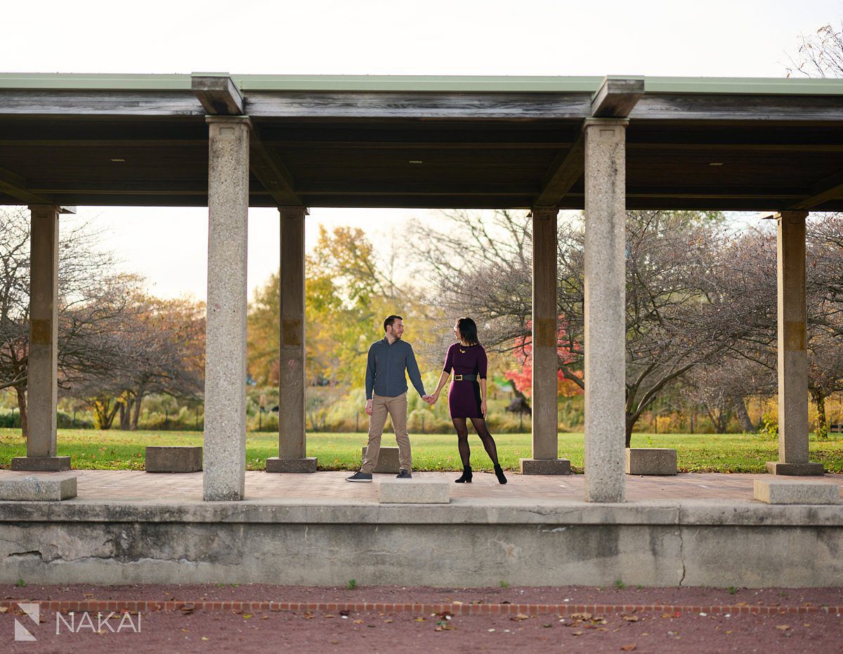 Humboldt park engagement photos 