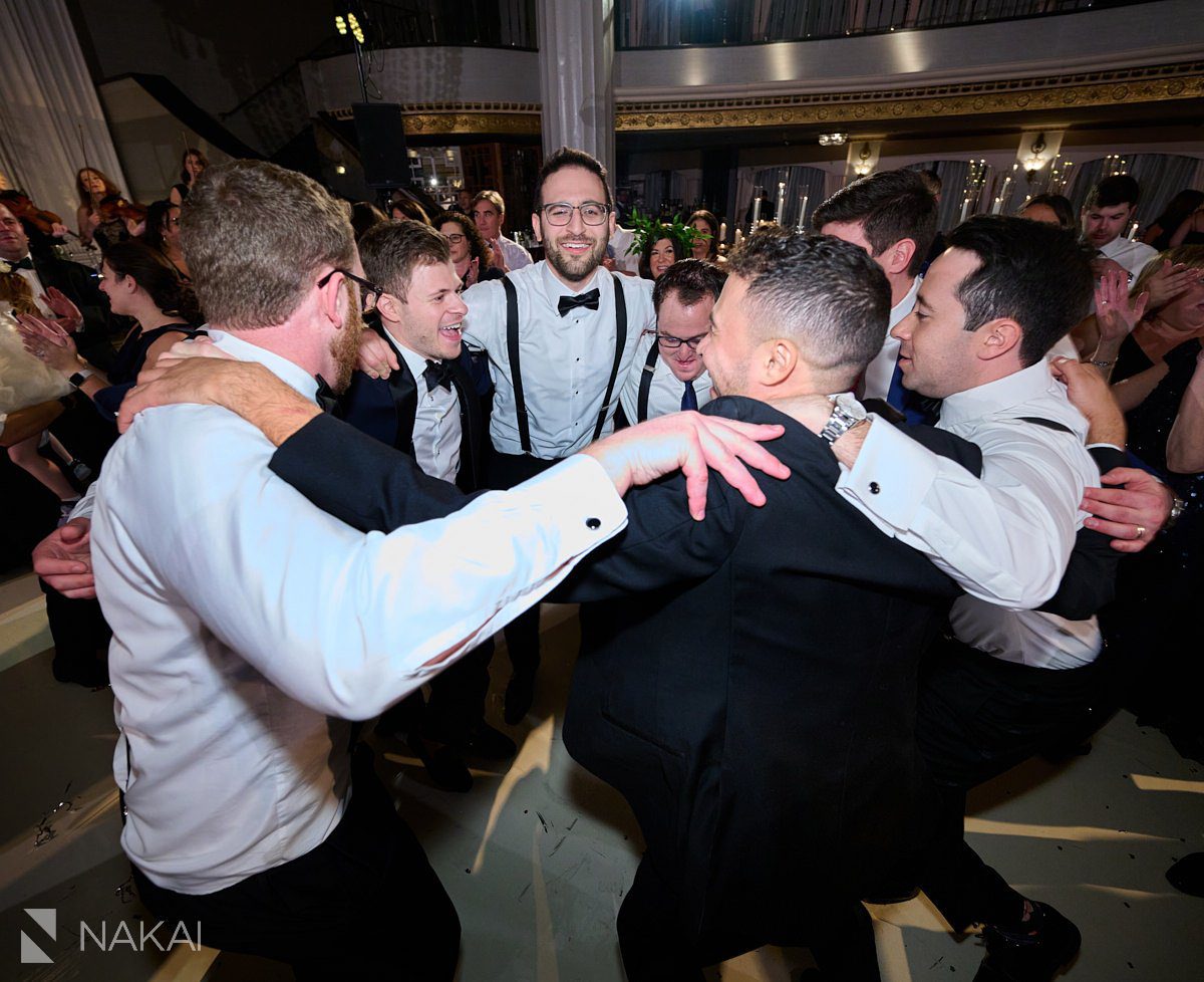 chicago intercontinental wedding photos reception dancing