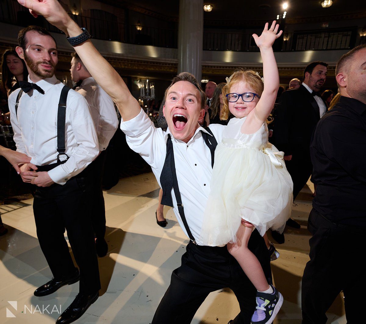 chicago intercontinental wedding photos reception fun