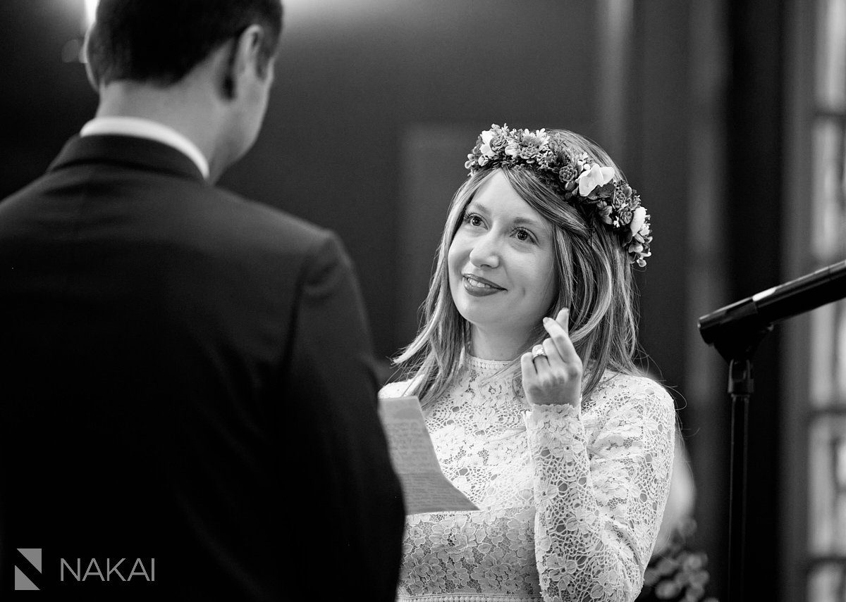 Chicago athletic association hotel wedding ceremony photos 