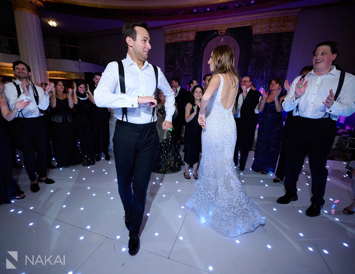 intercontinental chicago wedding photos reception hora