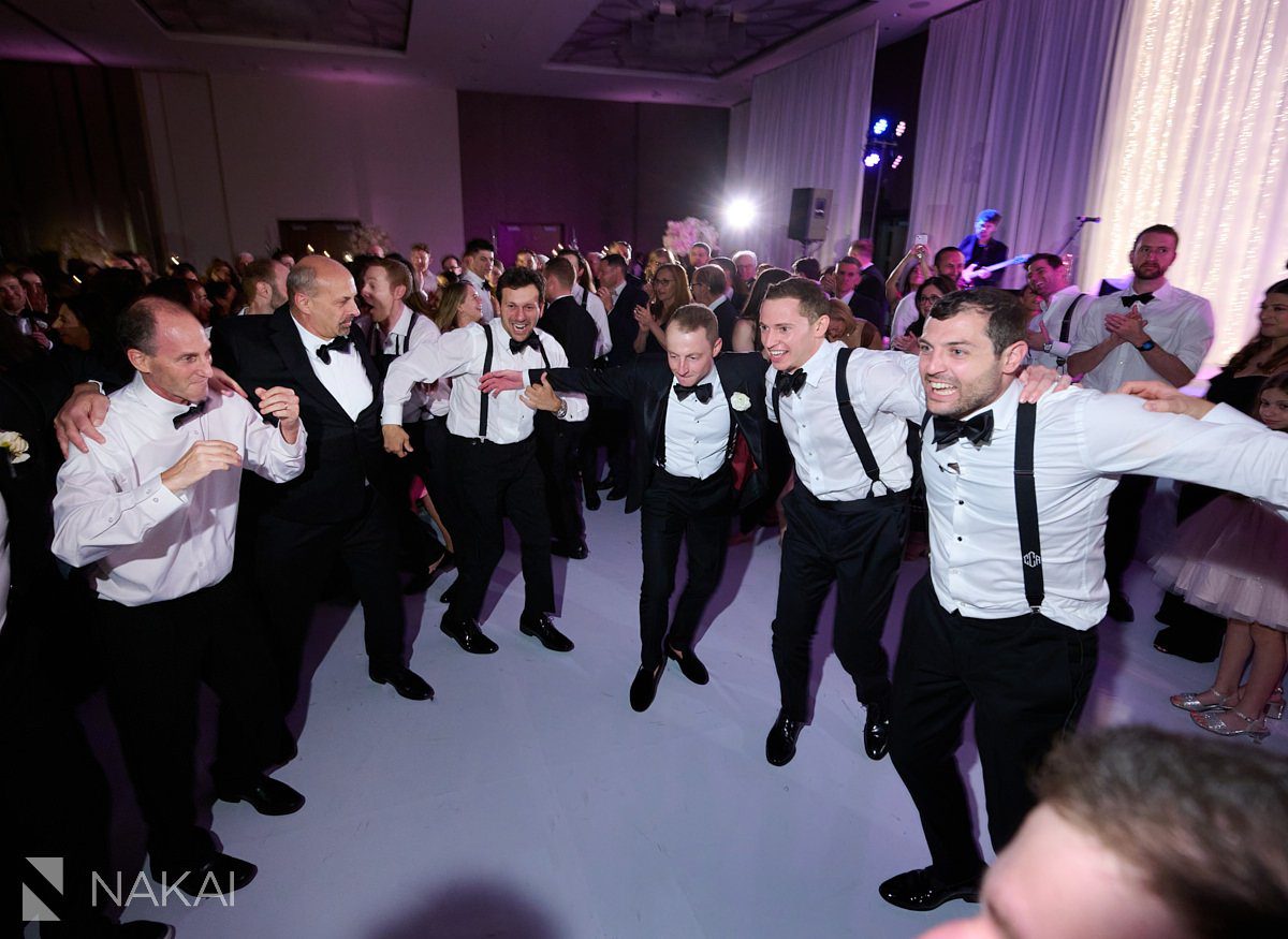 Loews chicago hotel wedding photos reception hora 
