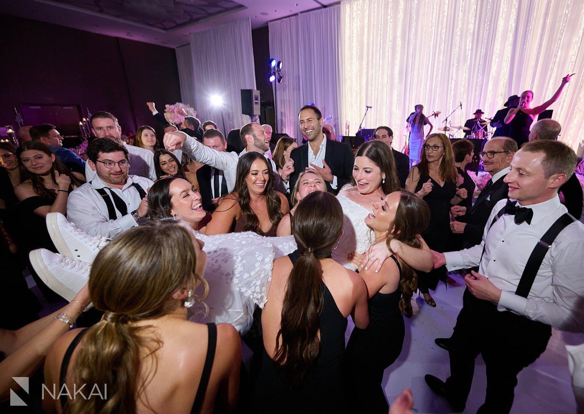 Loews chicago hotel wedding photos reception fun 