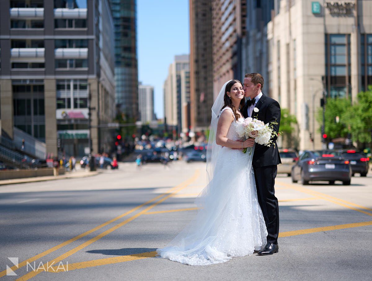 Loews chicago hotel wedding photos outdoor Columbus drive