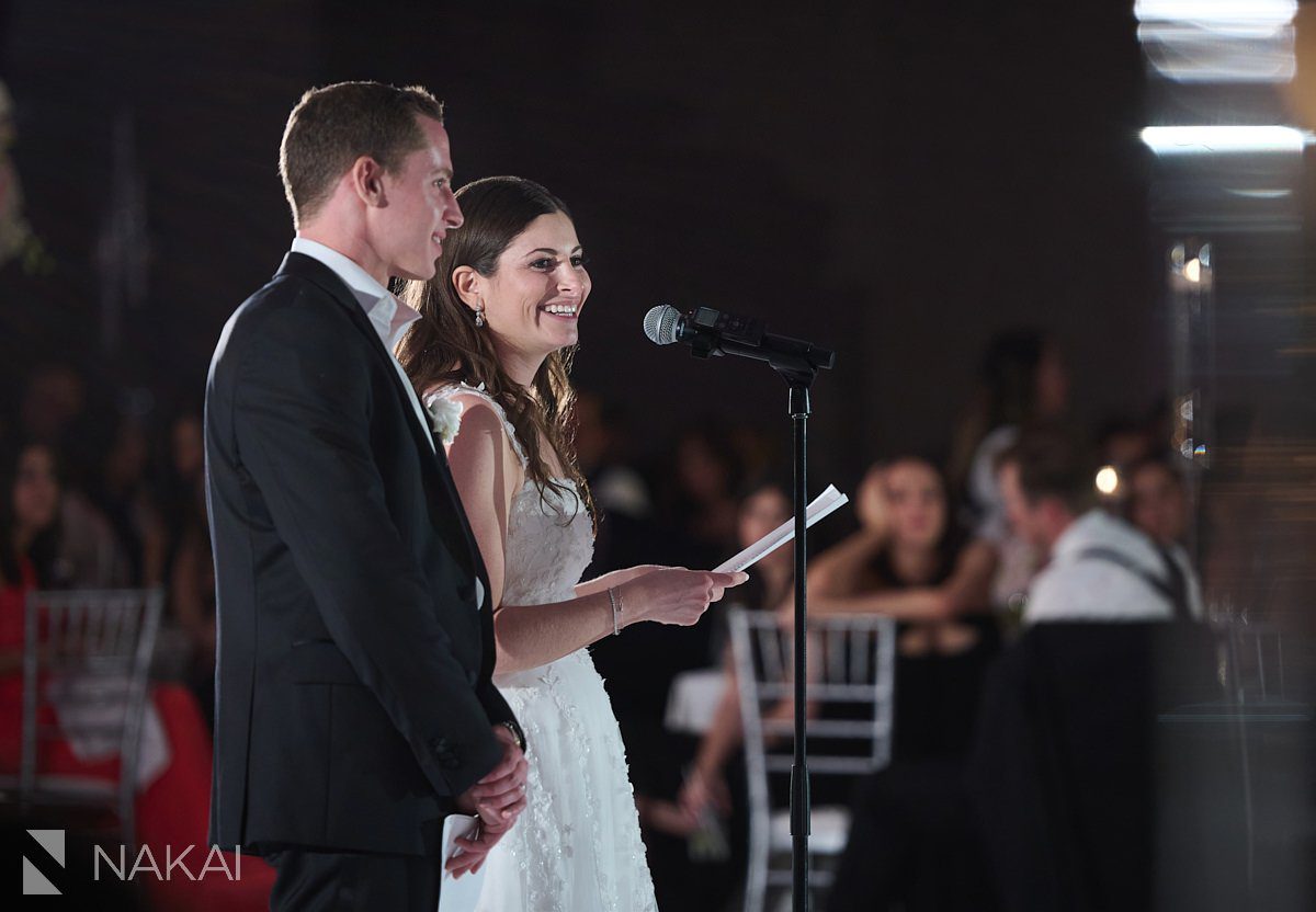 Loews chicago hotel wedding photos toasts