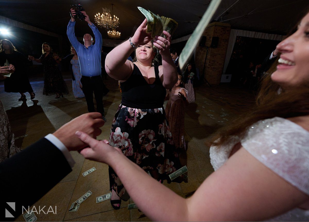 chicago greek wedding photos money dance