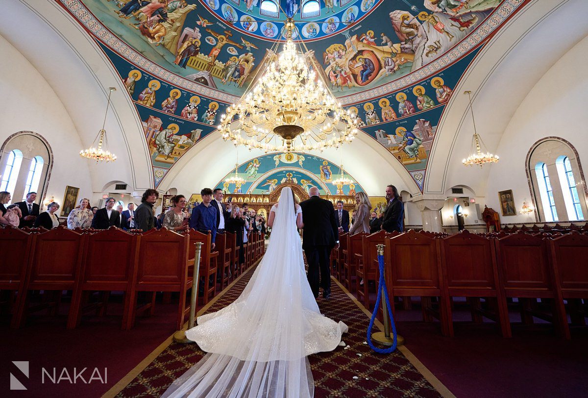 chicago greek wedding photos orthodox church