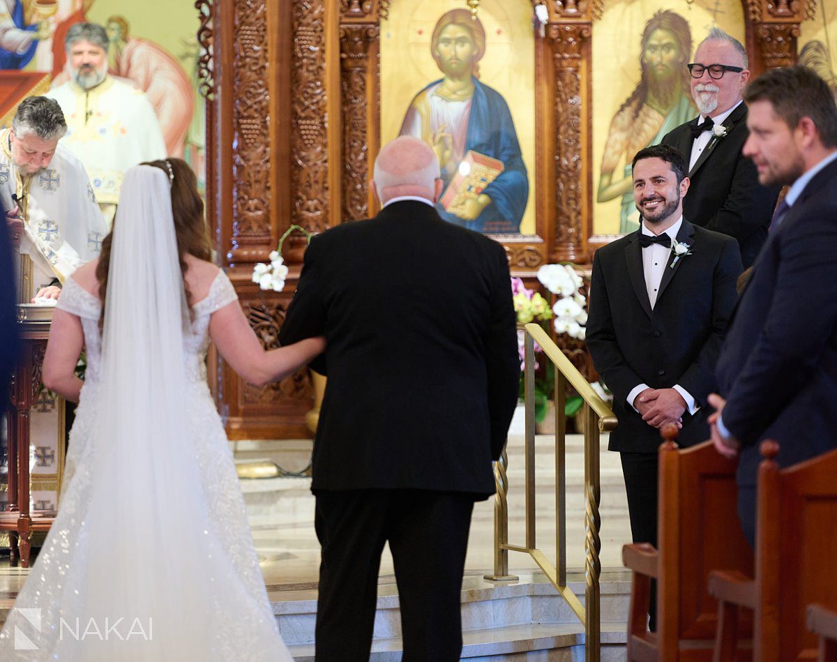 chicago greek wedding photos orthodox church