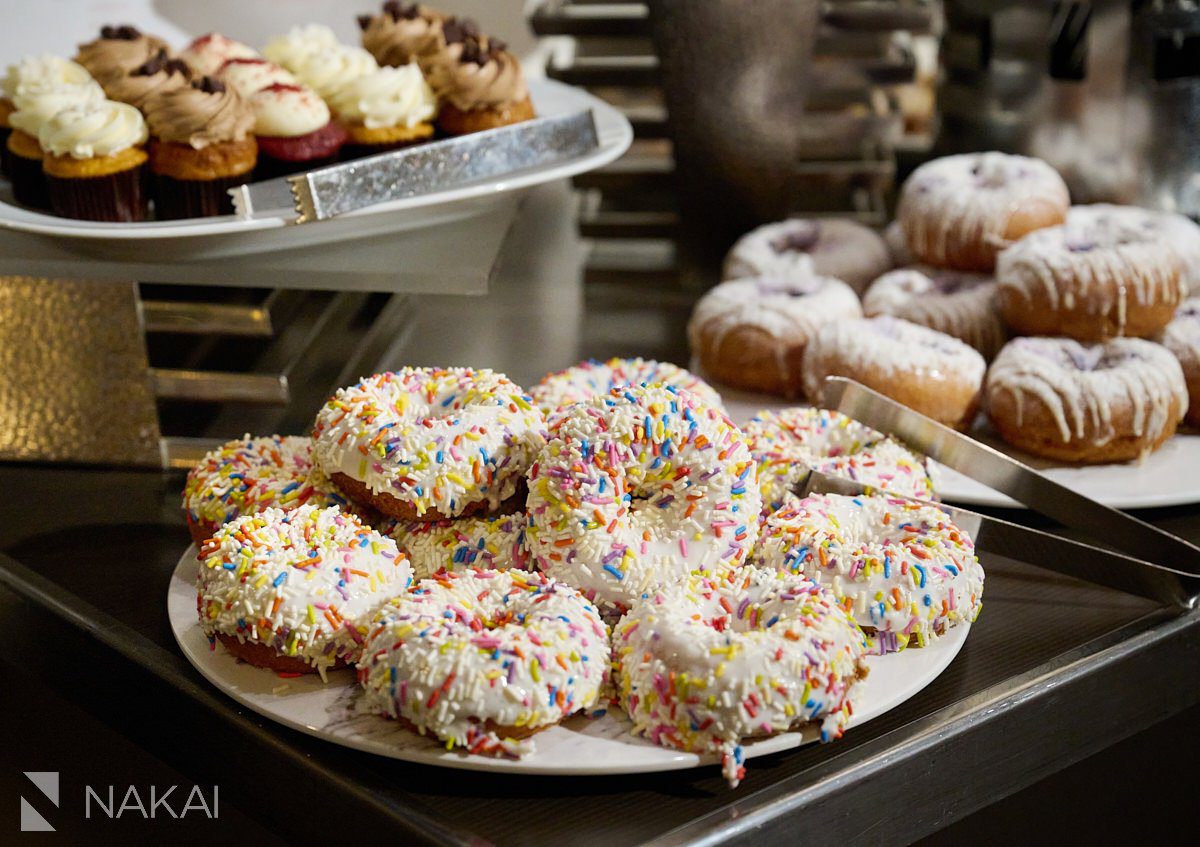 loews chicago wedding photos reception treats